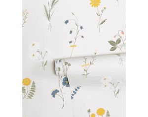 LILIPINSO Papier Peint - Wildflowers - Fleurs de Prairie Rouleau 10 m